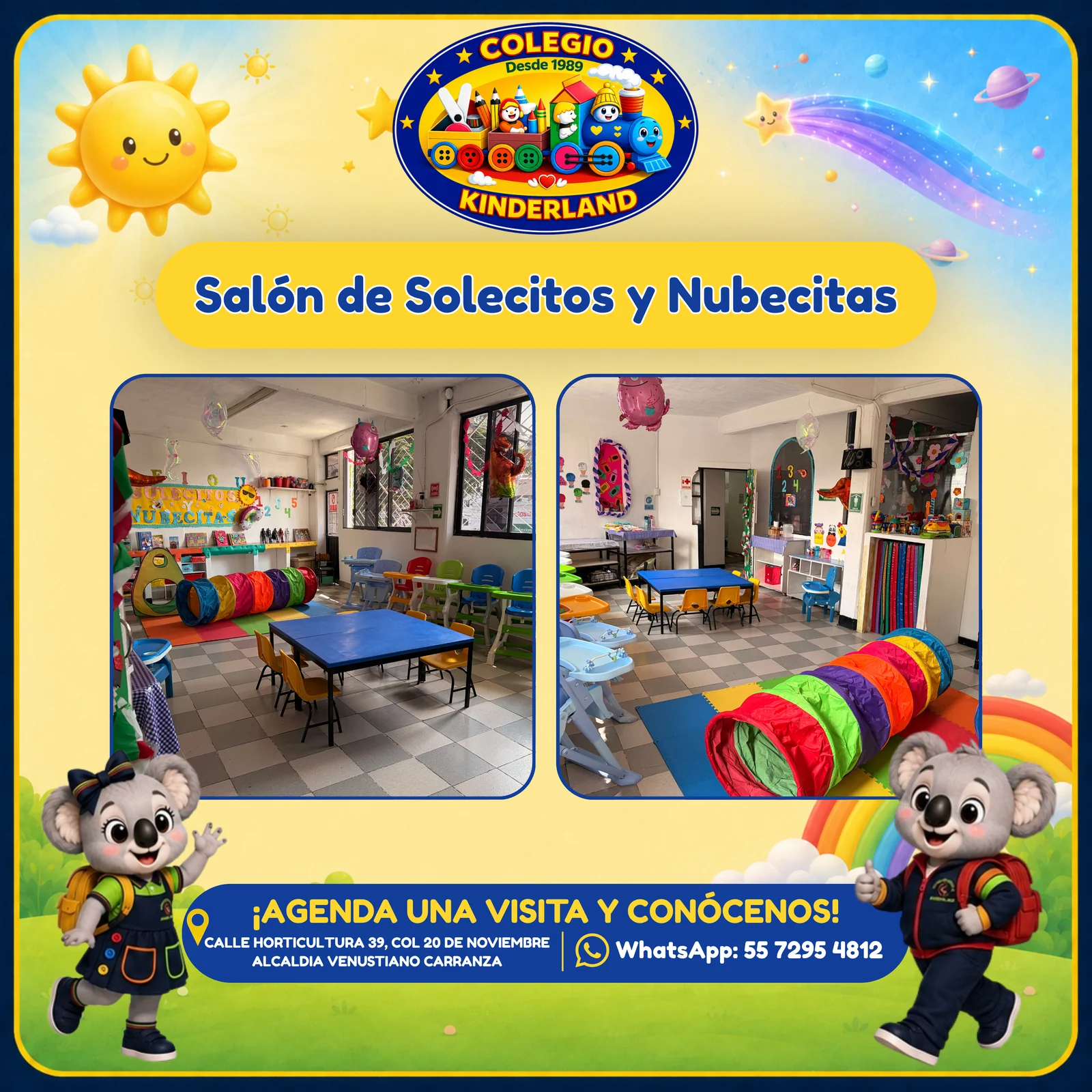 Salón Solecito y Nubecitas - Colegio Kinderland